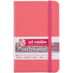 Фото - Блокнот для графіки Talens Art Creation 140г/м2, 9*14см, 80л., Coral, Royal Talens 54201 Фото - Блокнот для графіки Talens Art Creation 140г/м2, 9*14см, 80л., Coral, Royal Talens 54201