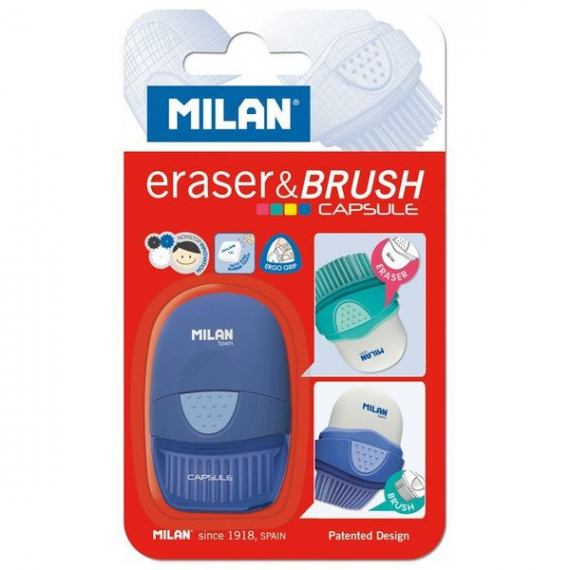 Фото - Гумка + щітка CAPSULE, блістер 33342 Фото - Гумка + щітка CAPSULE, блістер 33342