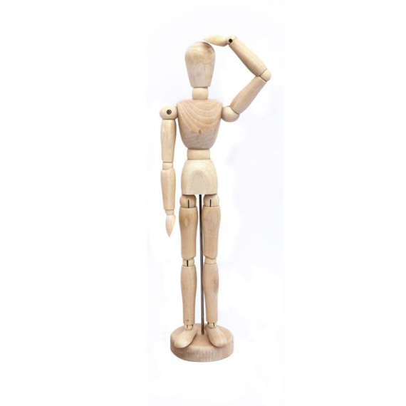 Фото - Манекен (чоловік), дерево, висота 30,48см. (16203), D.K.ART & CRAFT 35788 Фото - Манекен (чоловік), дерево, висота 30,48см. (16203), D.K.ART & CRAFT 35788