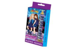 Пастель олійна 12 кольори, KIDIS, серія SUPER MODEL (дівчата)