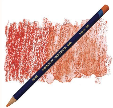 Фото - Олівець чорнильний Inktense (0300), Мандариновий, Derwent 57427