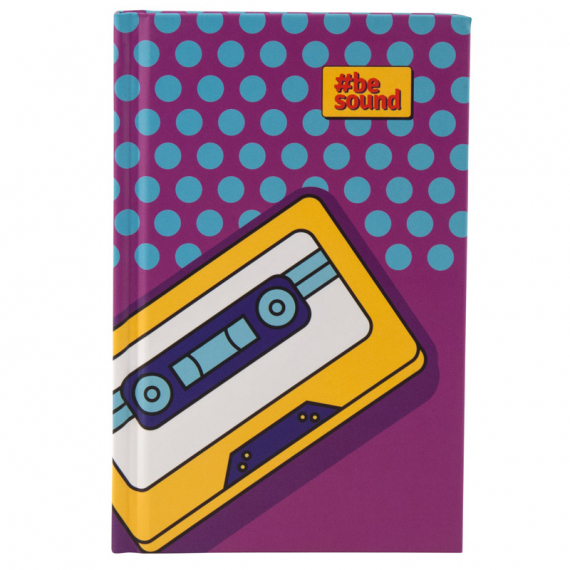 Фото - Книга записна тверда обкл. А6, 80арк. кл BeSound-2 44234 Фото - Книга записна тверда обкл. А6, 80арк. кл BeSound-2 44234