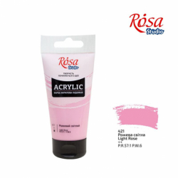 Фото - Фарба акрилова, Рожева світла, 75 мл, ROSA Studio 28249