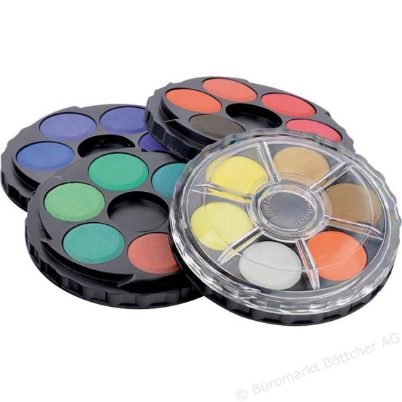 Фото - Фарби акв., кругла пласт. упаковка, б/п, 24 кол. 38684 Фото - Фарби акв., кругла пласт. упаковка, б/п, 24 кол. 38684