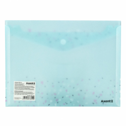 Фото - Папка на кнопці, А5+, Shine, аквамарин 47153 Фото - Папка на кнопці, А5+, Shine, аквамарин 47153