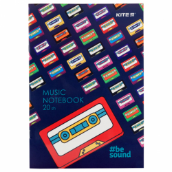 Фото - Зошит для нот А4, 20 л,  BeSound-1 43778