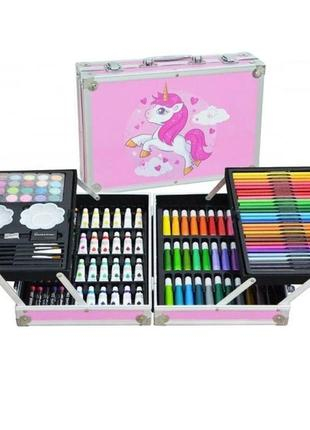 Фото - Набір для творчості 145 предметів,Єдинороги рожеві 63999 Фото - Набір для творчості 145 предметів,Єдинороги рожеві 63999