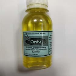 Фото - Олія лляна рафінована відбілена 125мл Лазурит 48722 Фото - Олія лляна рафінована відбілена 125мл Лазурит 48722