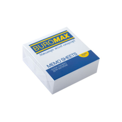 Блок білого паперу для нотаток 80х80х30мм., не скл.