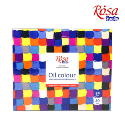 Фото - Набір олійних фарб 24*20мл, ROSA Studio 43718