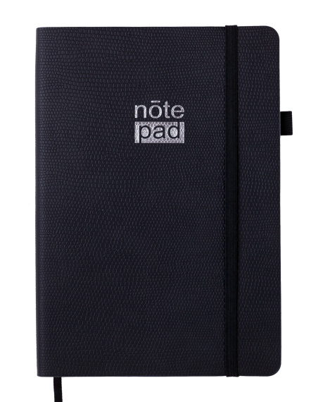 Фото - Блокнот діловий RESPECT А5, 96 арк., лінія, обкл. штучна шкіра, чорний 63626 Фото - Блокнот діловий RESPECT А5, 96 арк., лінія, обкл. штучна шкіра, чорний 63626