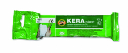 Фото - Пластилін KIN ,' Keraplast ' 300 гр. білий 131708  (доз.20/ящ.40) 10284