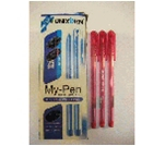 Фото - Ручка масляна 'MY PEN' червон. (п.-25; уп.-2000;) арт.MY PEN (2002) 5994