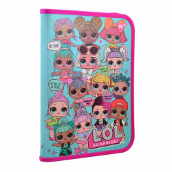Папка для труда пласт. на молнии FC &quot;LOL Juicy&quot;
