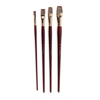 Фото - Пензель синтетика Chocolate плоска 1075F, №22. ArtMaster (6/12) 40104 Фото - Пензель синтетика Chocolate плоска 1075F, №22. ArtMaster (6/12) 40104