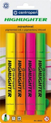 Набір текстмаркерів &quot; Centropen &quot; 8852 , 4 шт . , 1-5 мм ( шт. )