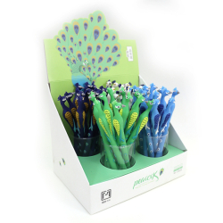 Фото - Ручка гел 'Павлін' син. DSCN4706 (уп.48) 44967