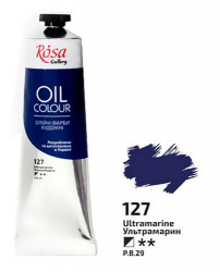 Фото - Фарба олійна, 100мл, Ультрамарин, ROSA Gallery 38888