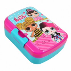 Фото - Контейнер для еды YES 'LOL Juicy', 450мл, с ложкой и вилкой 47090