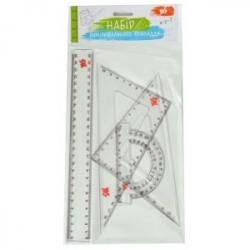 Фото - Набор линеек (4 предм.), линейка 25 см (уп.24) 15031