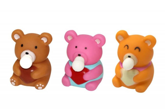 Фото - Іграшка анти-стрес Ведмідь, надуваючий бульбашки 12шт/уп 63744 Фото - Іграшка анти-стрес Ведмідь, надуваючий бульбашки 12шт/уп 63744