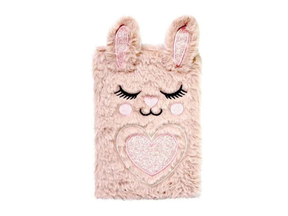 Фото - Блокнот хутряний А5 80 арк. клітинка, Зайчик 63166 Фото - Блокнот хутряний А5 80 арк. клітинка, Зайчик 63166