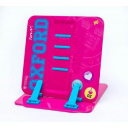 Фото - Подставка для книг цветная металлическая 'Oxford' розовая 32456