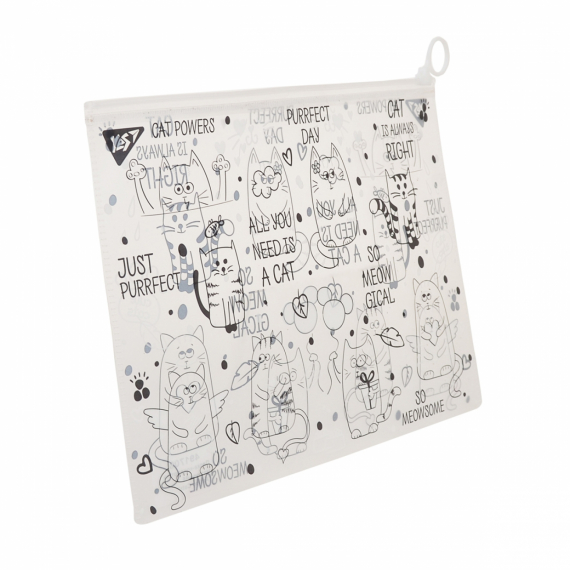 Фото - Папка-конверт YES на молнии B5 'Amigo Cats' 47051 Фото - Папка-конверт YES на молнии B5 'Amigo Cats' 47051