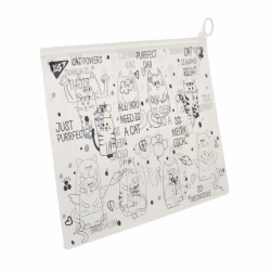 Фото - Папка-конверт YES на молнии B5 'Amigo Cats' 47051