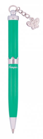 Фото - Набір подарунковий 'Fly': ручка кулькова + брелок + закладка для книг, зелений LANGRES 30924 Фото - Набір подарунковий 'Fly': ручка кулькова + брелок + закладка для книг, зелений LANGRES 30924
