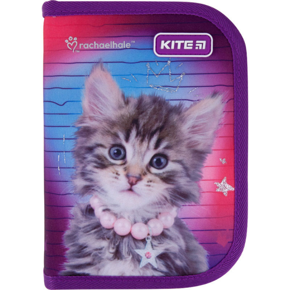 Фото - Пенал Kite 1 від., 2 відв., з наповненням 622 R 56260