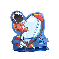 Фото - Підставка для книг металева 22,5*16,5см, Ракета 62555