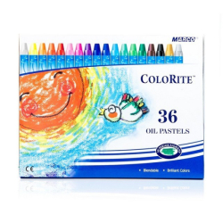 Пастель олійна 36 кольорів, Bright&Smooth, Marco, (уп.4)