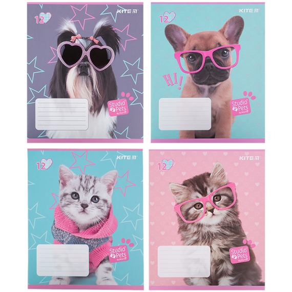 Фото - Зошит 12 арк., кл., софт-тач + УФ, SP 56546