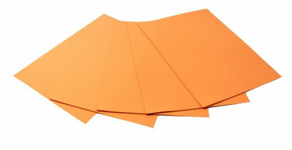 Фото - Кольорова ЕВА піна (Фоаміран)А4, EVA-1-007, 21х29,7см,1,00 мм 5 аркуш.персиковий 59447 Фото - Кольорова ЕВА піна (Фоаміран)А4, EVA-1-007, 21х29,7см,1,00 мм 5 аркуш.персиковий 59447