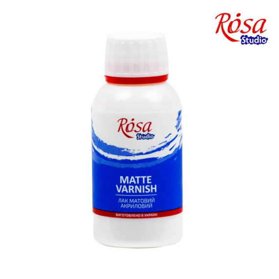 Фото - Лак акриловий матовий, 250 мл, ROSA Studio 38773 Фото - Лак акриловий матовий, 250 мл, ROSA Studio 38773