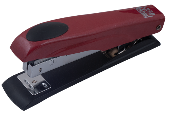 Фото - Степлер металевий до 30арк., (скоби №24, 26), червоний 62624 Фото - Степлер металевий до 30арк., (скоби №24, 26), червоний 62624