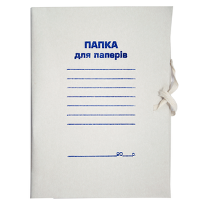 Фото - Папка на зав'язках JOBMAX, А4, картон , клеєний клапан 61209 Фото - Папка на зав'язках JOBMAX, А4, картон , клеєний клапан 61209