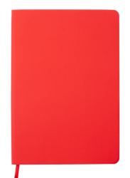Скетчбук  TOUCH ME А5, 96 арк, чистий, обкладинка штучна шкіра, червоний