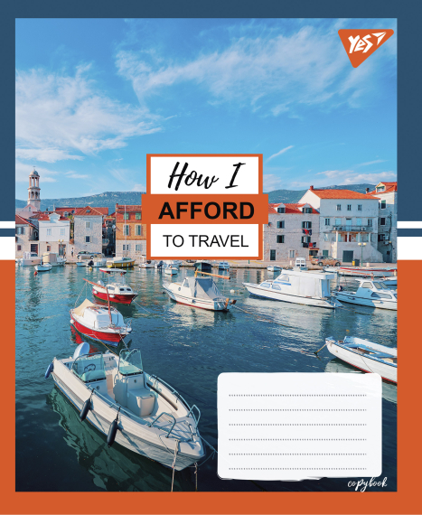 Фото - А5/96 кл. YES Travel, зошит для записів 57836 Фото - А5/96 кл. YES Travel, зошит для записів 57836