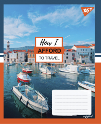 А5/96 кл. YES Travel, зошит для записів