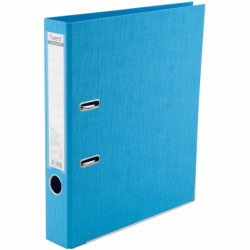 Фото - Папка-реєстратор двост, Prestige+ 5cм, зіб, св-блакитна 20778