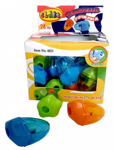 Фото - Точилка з конт., Star, асорті, 4821, CLASS (уп.24) 37387