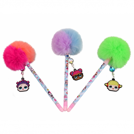 Фото - Ручка YES с подвеской и пушком 'LOL Sweety' 46843
