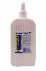 Клей ПВА 300 мл, ЛЮКС ковпачок-дозатор