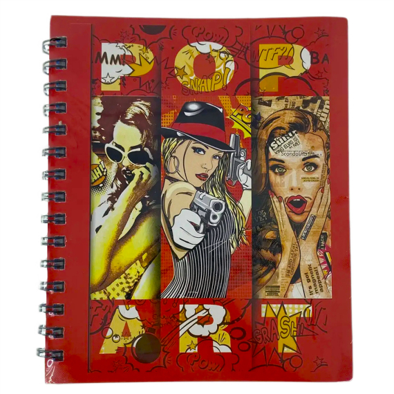 Фото - Коледж-блок KRAFT COLOR 'Campus' А5, 144 арк. з пласт. розд. KR5244 50280