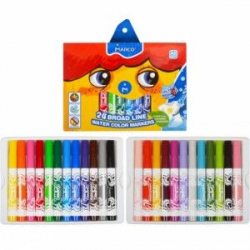 Фото - Фломастери 24 кол. Super Washable Jumbo, Marco (уп.6/24) 35394