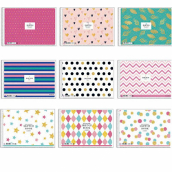 Фото - Альбом для рис. 30л спираль 100 г/м2  'Школярик' уп.9штB-SC-030-201/206 34298