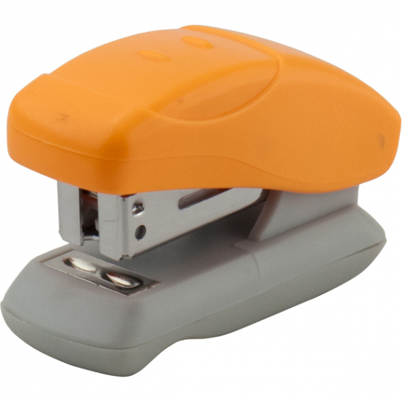 Фото - Степлер Welle-2 пласт., №24/6, 12 арк., помаранчов 31060