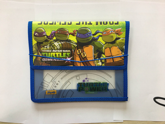Фото - Папка для тетрадей пласт. на резинке В5 'Ninja Turtles' 32776 Фото - Папка для тетрадей пласт. на резинке В5 'Ninja Turtles' 32776